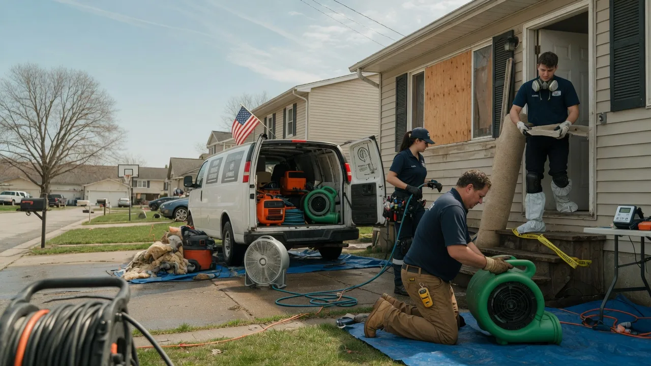 Water Damage Restoration in New Albany, IN near me